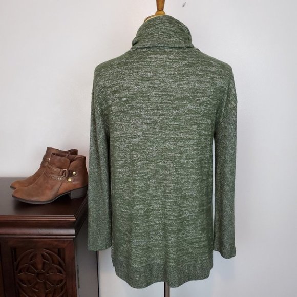 Sonoma Soft & Cozy Relaxed Turtle Neck Tunic Knit Top Size SP - Picture 7 of 8